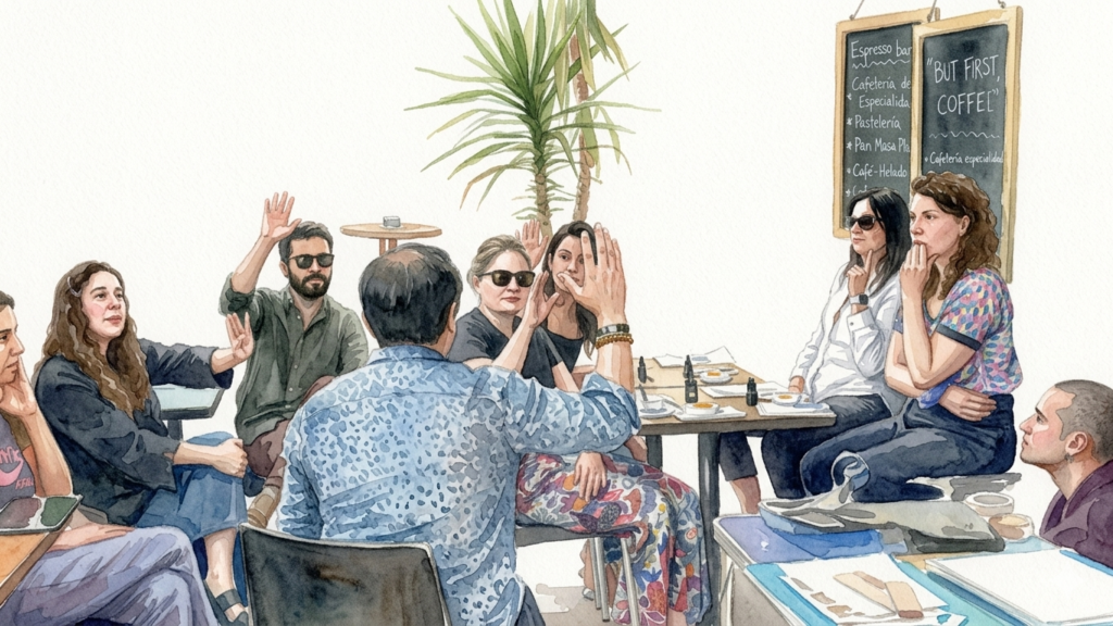 Esta imagen representa un equipo colaborando en un taller creativo, reforzando la idea de aprendizaje colectivo y bienestar organizacional